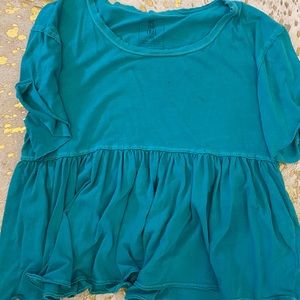 Blue free people top!